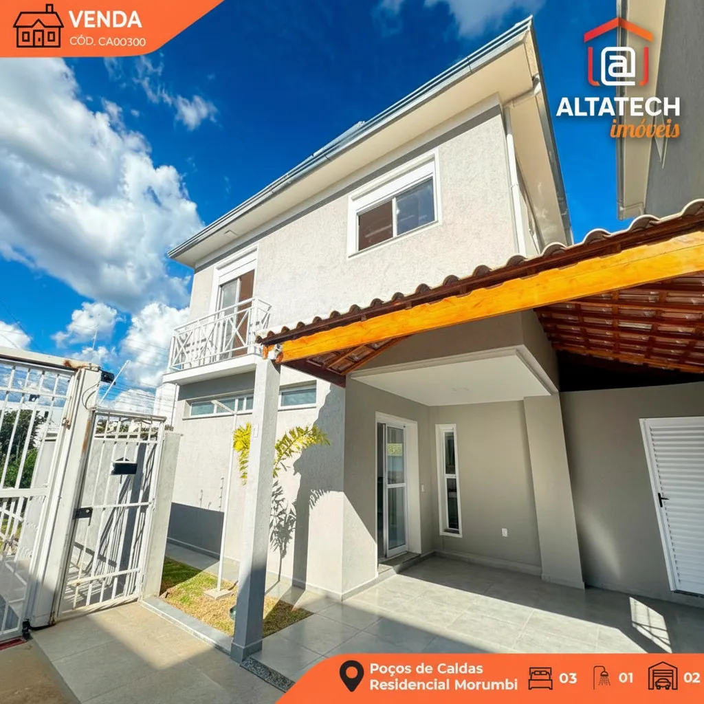 Imagem Casa 3 suítes à venda em Residencial Morumbi, Poços de Caldas