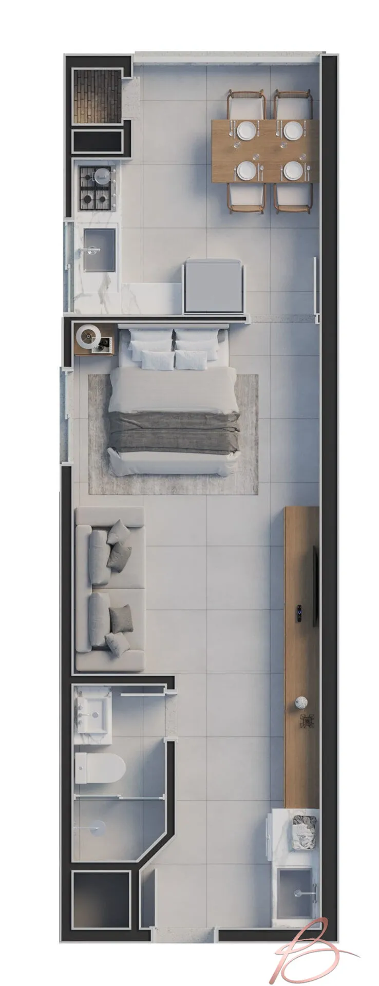 Imagem Apartamento Alto Padrão em Praia Brava de Itajaí, Itajaí/SC