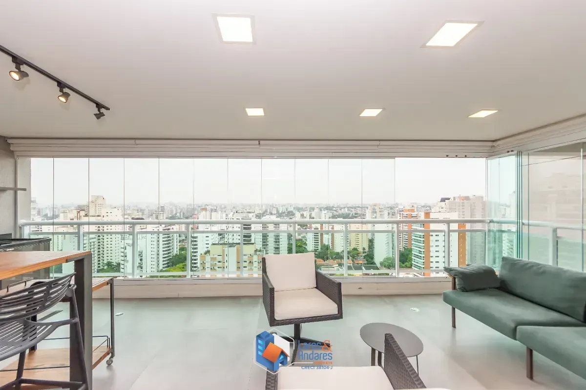 Imagem Apartamento para venda em Campo Belo com 3 quartos, sendo 3 suítes, 151m²