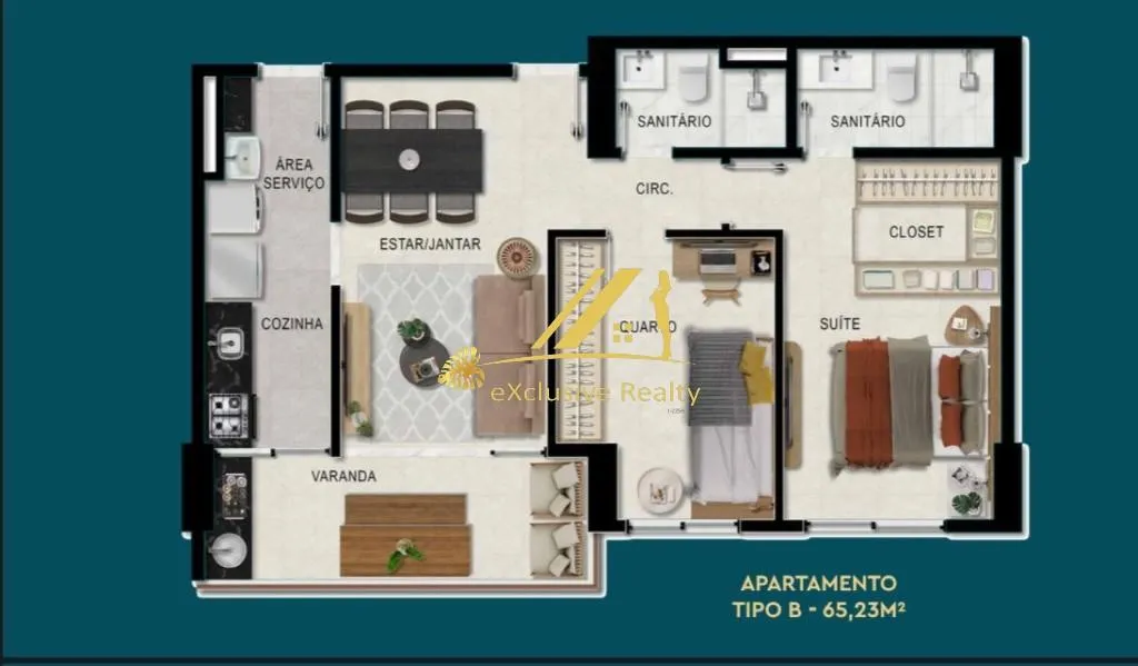 Imagem Apartamento RESIDENCIAL em Salvador - Bahia, Caminho das Árvores
