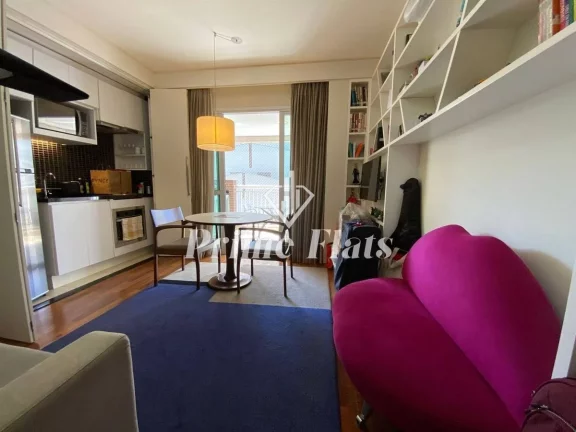 Foto do imóvel Flat disponível para venda no Estanconfor Villa Olímpia, 42m², 1 dormitório e 1 vaga em Rua São Tomé