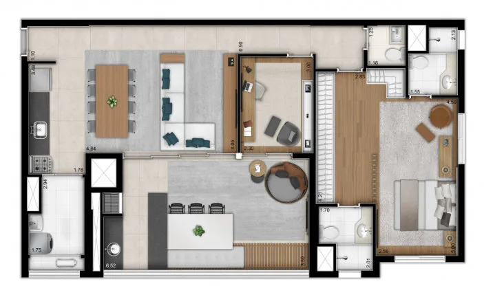 Imagem Apartamento com 3 Quartos à Venda, 111 m² em Sumarezinho - São Paulo