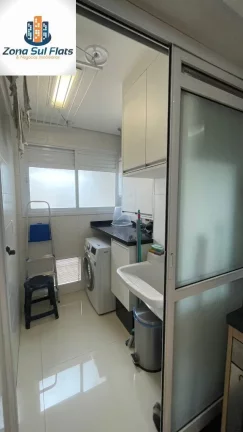 Imagem Apartamento Mobiliado à Venda Na Vila Olímpia Com 2 Dormitórios Sendo 1 Suíte e 1 Vaga