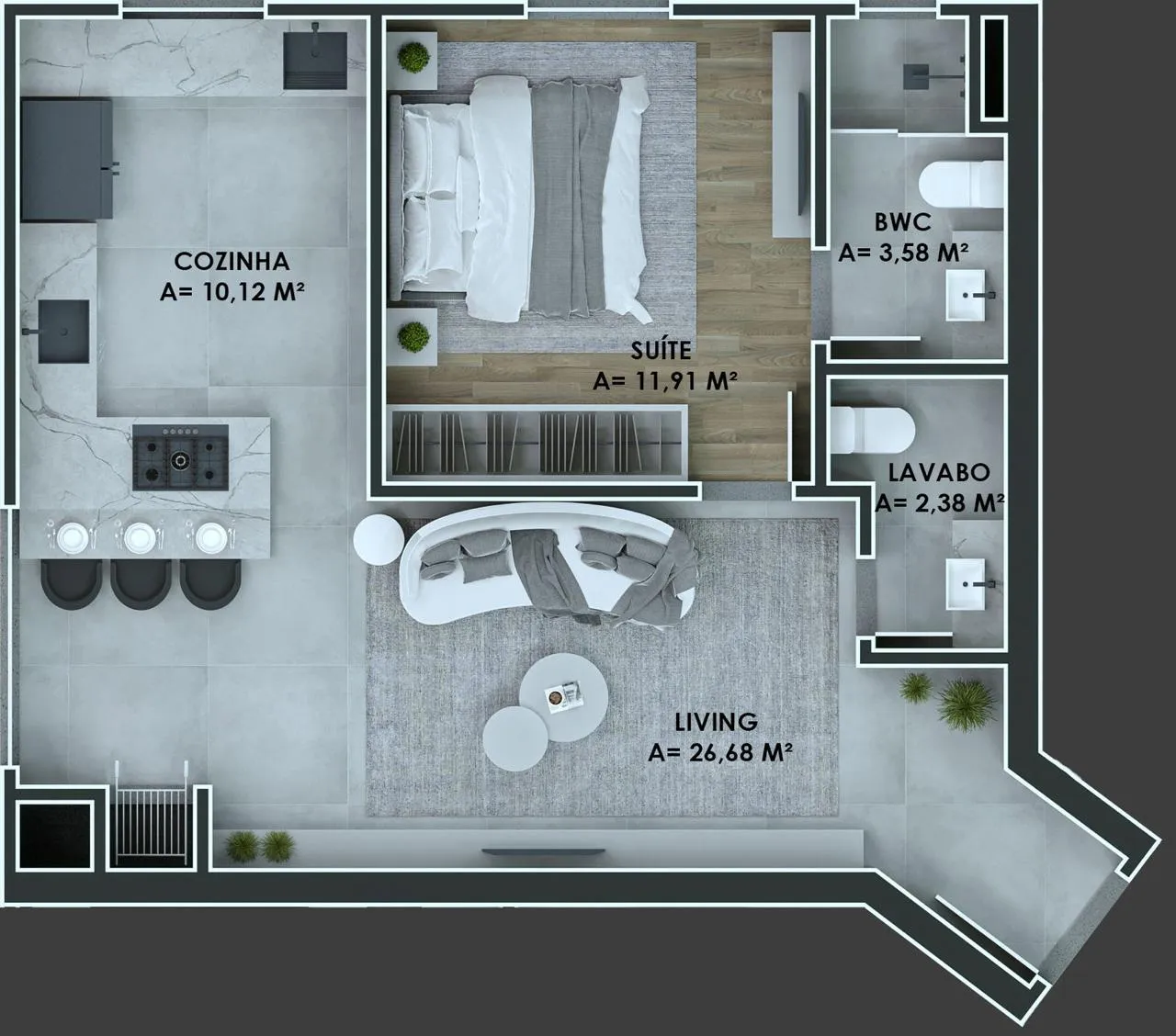 Imagem Apartamento à venda com 71m2 por R$ 1.100.000,00
