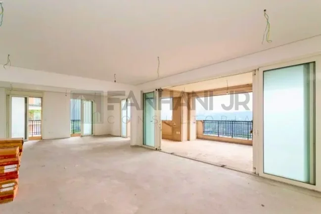 Imagem Luxuoso apartamento de 5 quartos e 5 suítes no Jardim Europa, São Paulo-SP: 512m², 4 salas, 7 banheiros e 6 vagas. Venha conhecer!