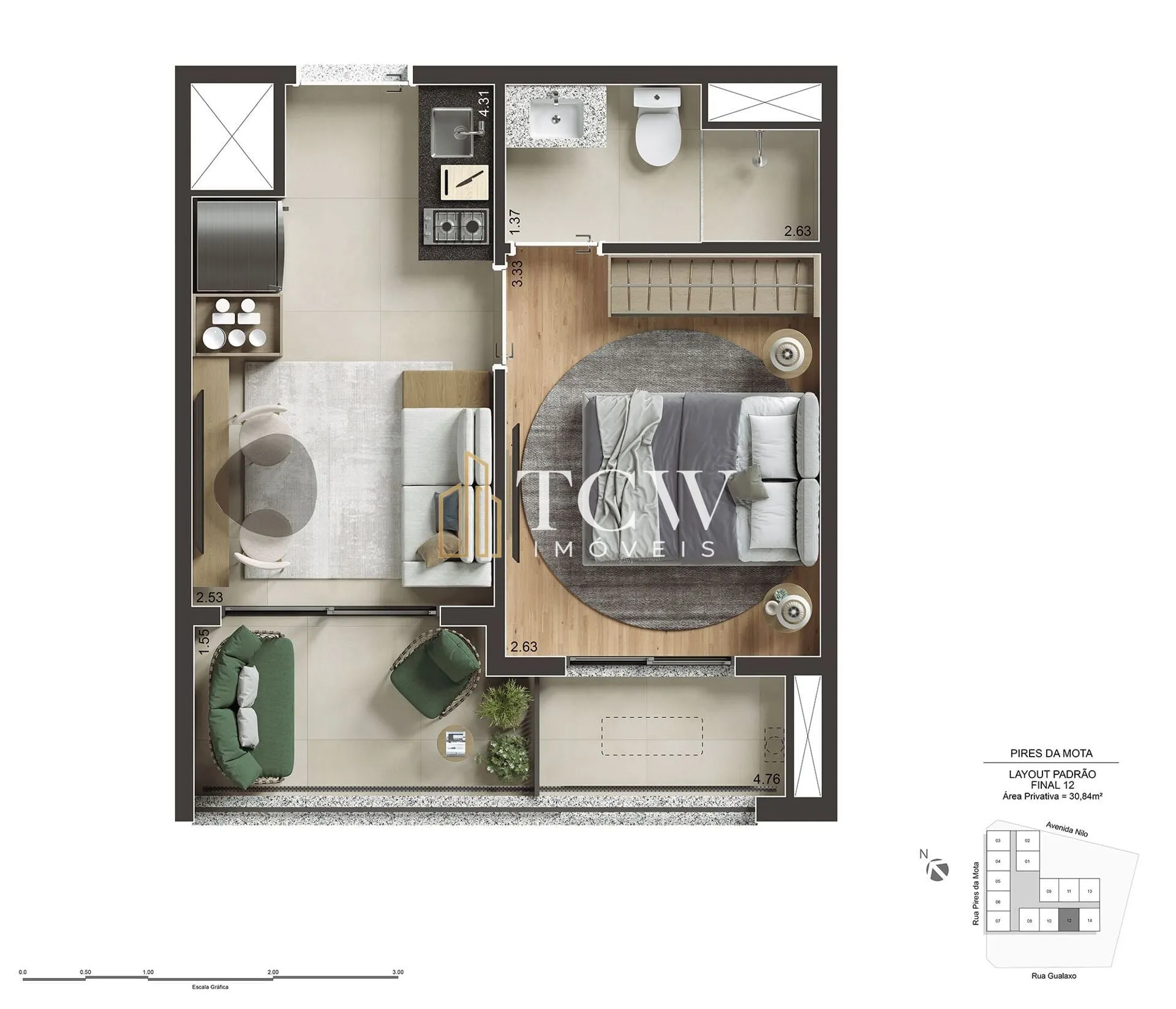 Imagem Apartamento à venda no bairro Aclimação - São Paulo/SP, Zona Sul