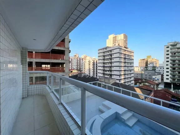 Imagem Apartamento com 2 dorms, Aviação, Praia Grande - R$ 700 mil, Cod: 1023