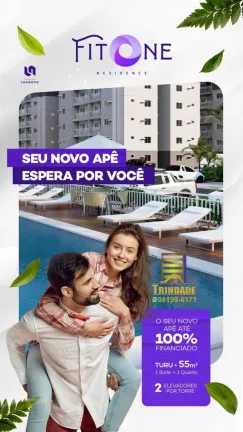 Imagem Apartamento com 2 Quartos à Venda, 55 m² em Turu - São Luís