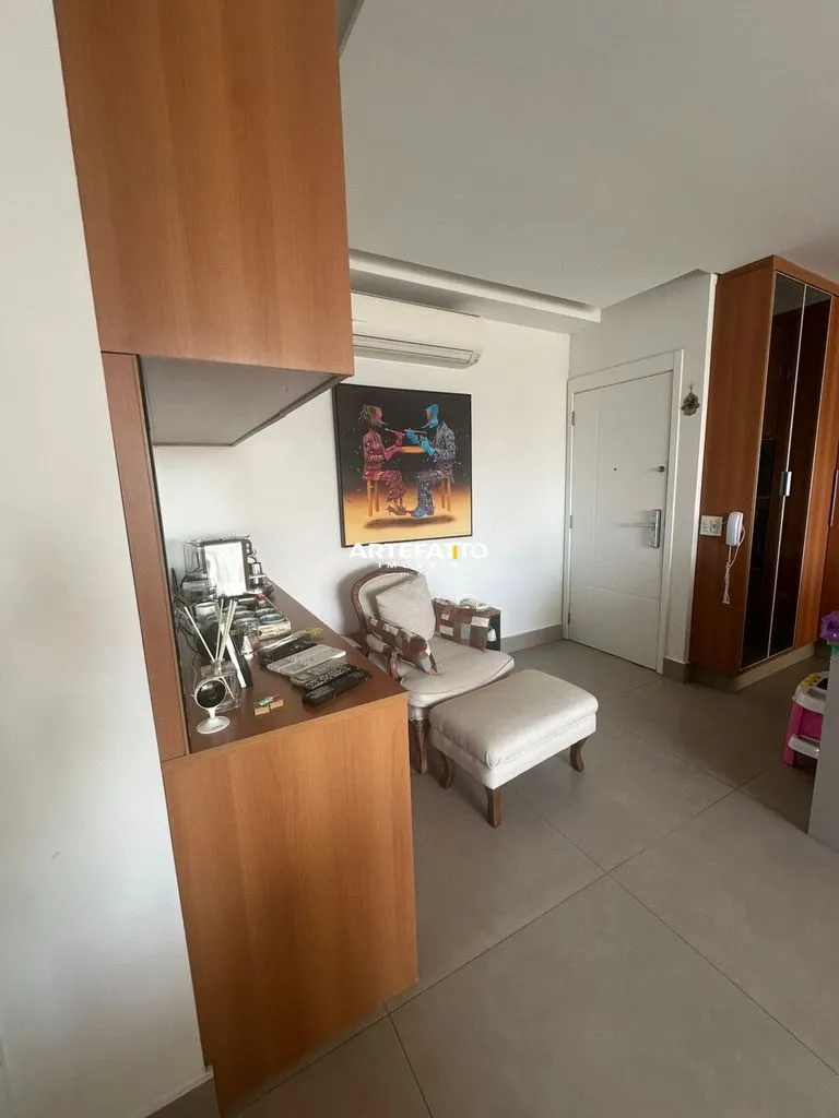 Imagem O apartamento, com 93m2 , 2 quartos (podendo fazer 3) com , 2 vagas