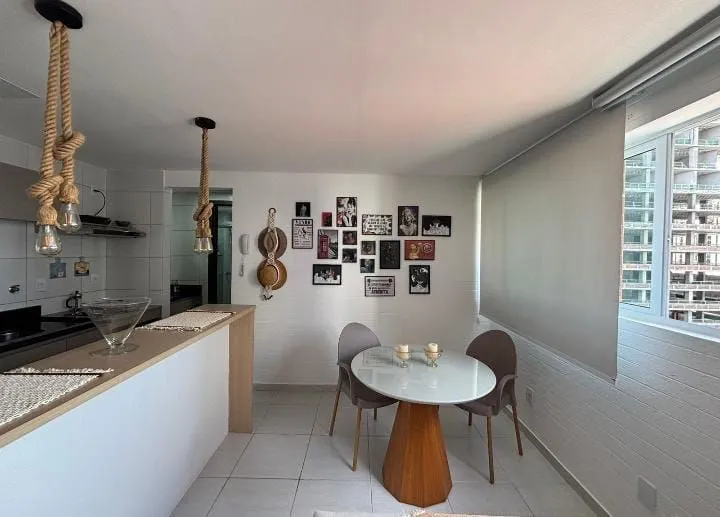 Imagem Apartamento mobiliado em Manaíra com 39m², 1 quarto, lazer completo e localização privilegiada próximo à praia.