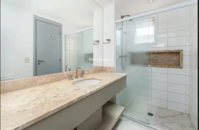 Imagem APARTAMENTO DUPLEX 85m² - 1 DORMITORIO - 2 VAGAS - BROOKLIN