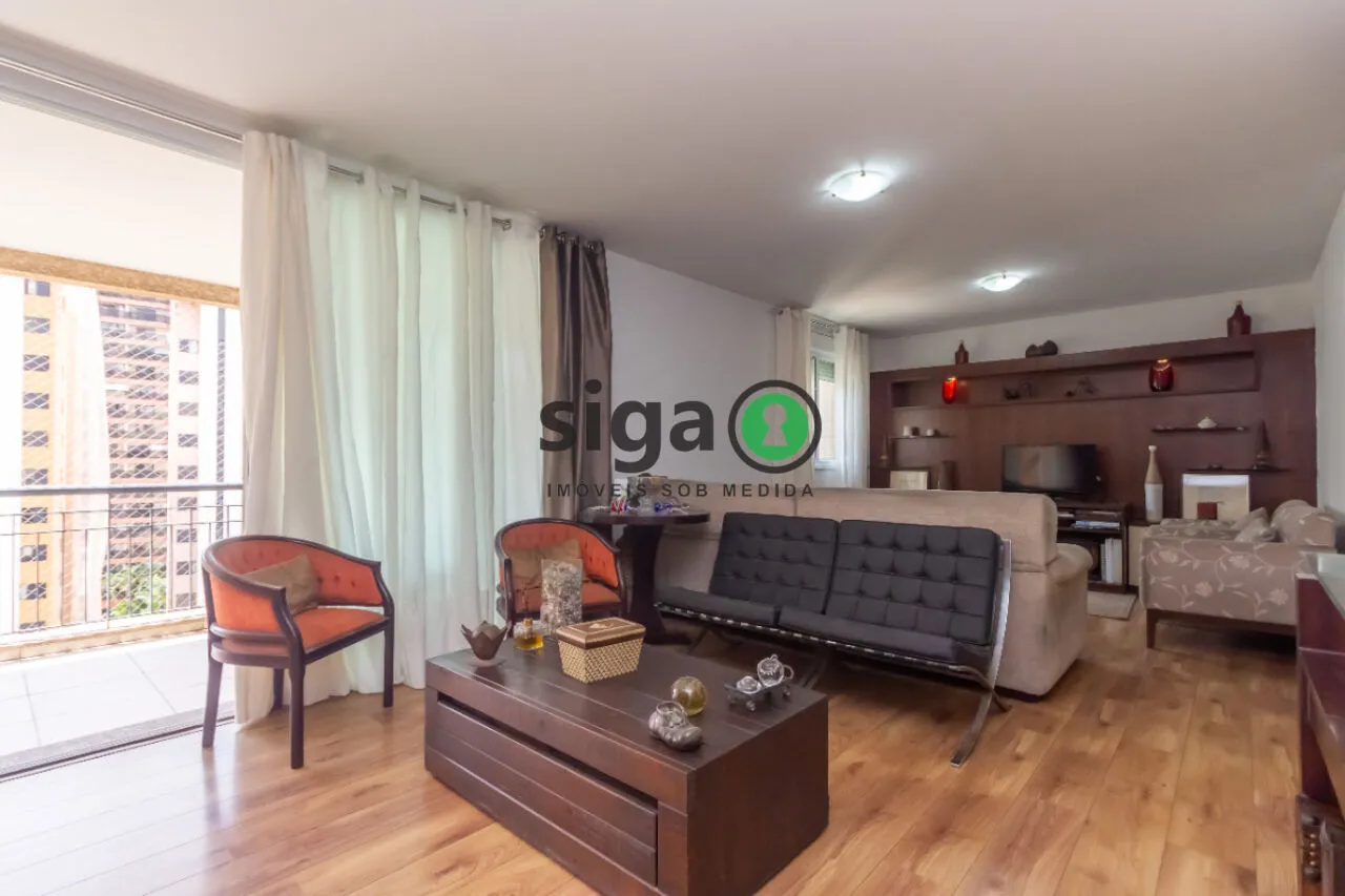 Imagem Apartamento à venda no Brooklin 167m2 , 3 suítes e lazer completo