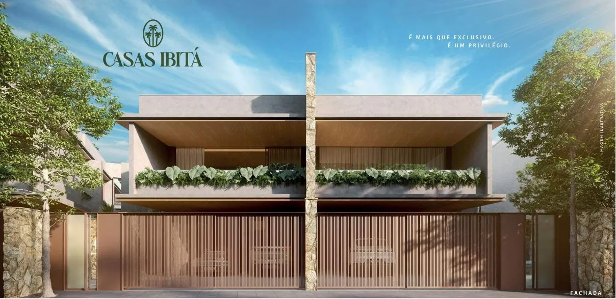 Imagem Casas Ibitá São Conrado: Luxo, Exclusividade e Alta Valorização