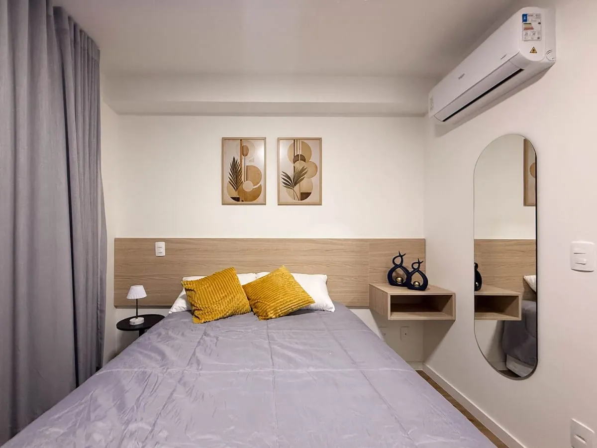 Imagem Apartamento com 1 Quarto para alugar, 26m² - Moema