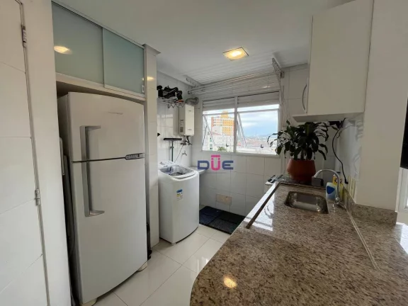 Imagem Apartamento porteira fechada com 1 dormitório à venda, 37 m² por R$ 400.000 - Boqueirão - Santos/SP