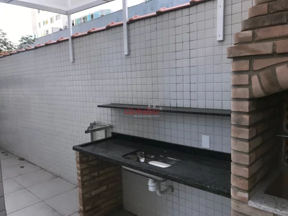 Imagem SOBREPOSTA BAIXA, 3 QUARTOS, 1 SUÍTE, 2 VAGAS DE GARAGEM, CAMPO GRANDE, SANTOS.