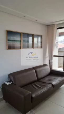 Imagem Vendo Apartamento, Mobiliado, com 104 m², 3 suítes + DCE, varanda gourmet, sala ampla e 2 vagas