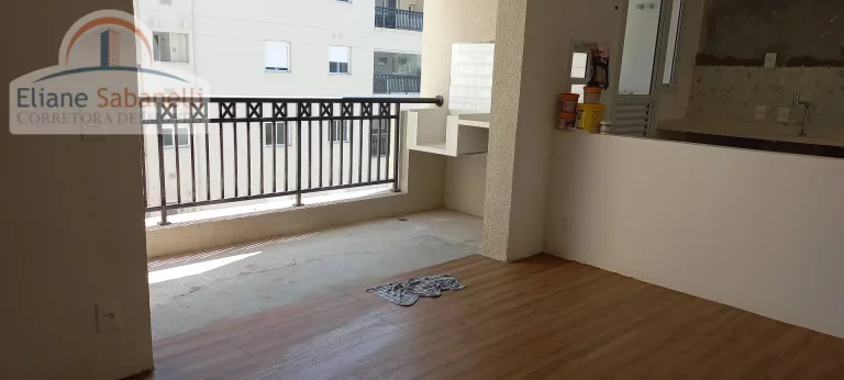 Imagem Apartamento novo, 3 quartos, 77m2, varanda gourmet, 2 vagas, no Morumbi