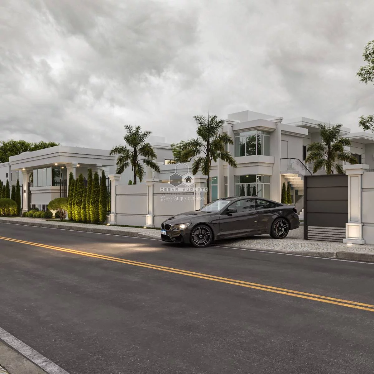 Imagem Mansões Concept: Casas em condominio sofisticado no Coração do Eus?(C)bio