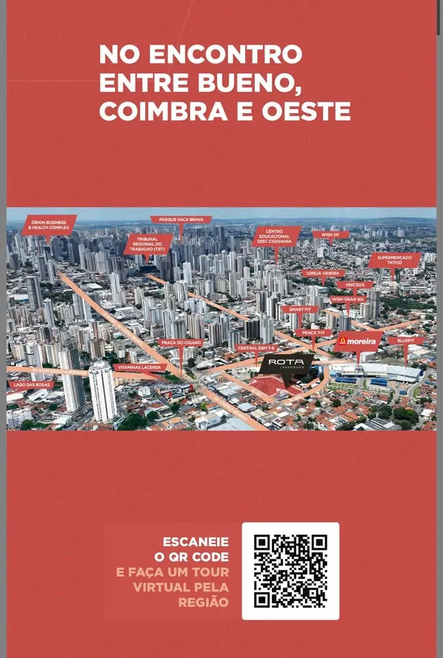 Imagem Rota Panorama - LanÃ§amento Studios E 2/4 Minha Casa Minha Vida Setor Coimbra