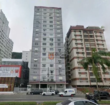 Imagem Apartamento com 2 dormitórios à venda, 64 m² por R$ 375.000 - Itararé - São Vicente/SP