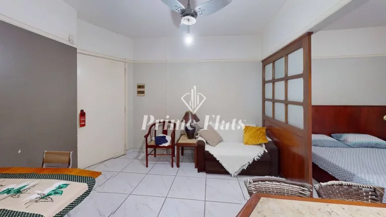 Imagem Flat disponível para venda no Champs Elysees, com 25m², 1 dormitório e 1 vaga