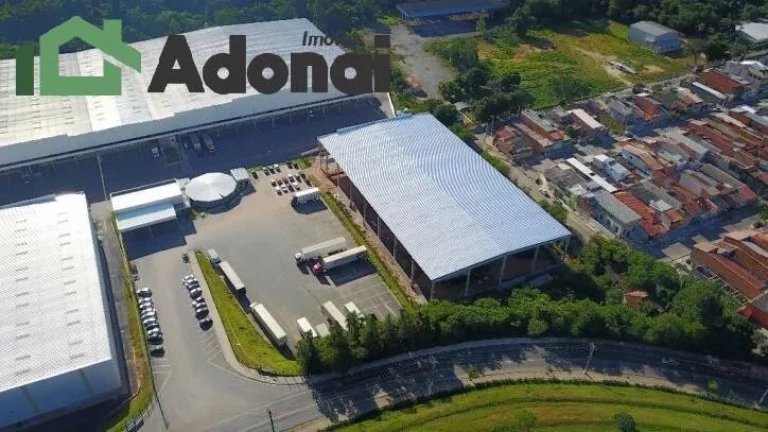 Imagem Galpão comercial para locação, Condomínio fechado