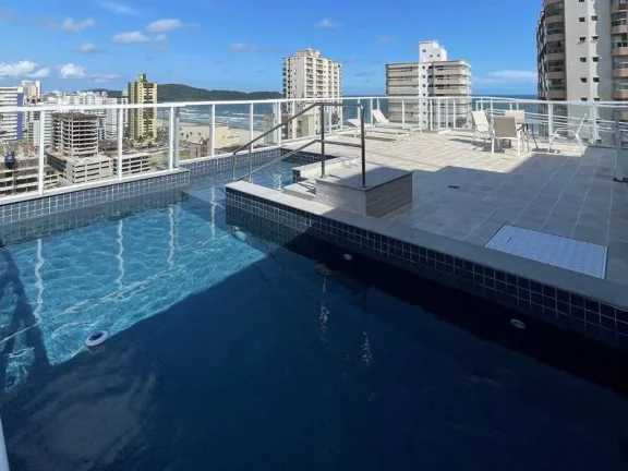 Imagem Apartamento, 77 m² - venda por R$ 680.000,00 ou aluguel por R$ 3.100,01/mês - Aviação - Praia Grande/SP
