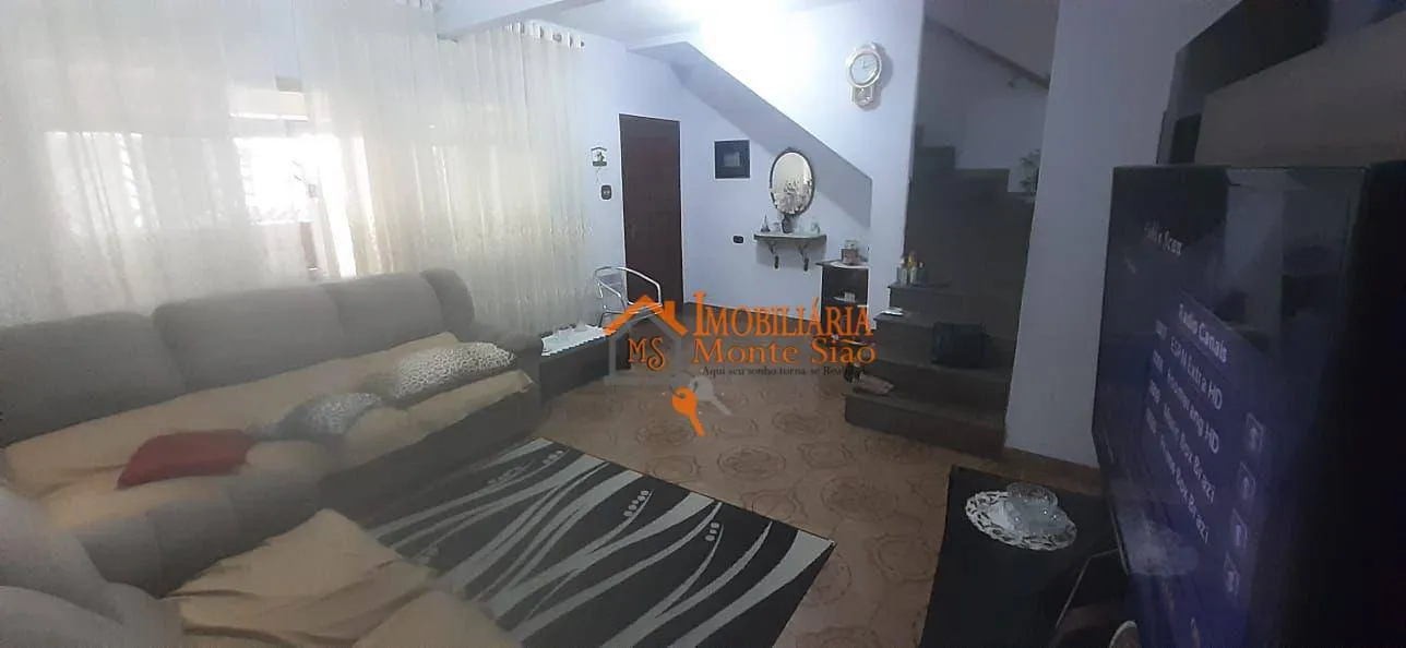 Imagem Sobrado com 3 dormitórios à venda, 185 m² por R$ 562.000,00 - Vila Santa Maria - Guarulhos/SP