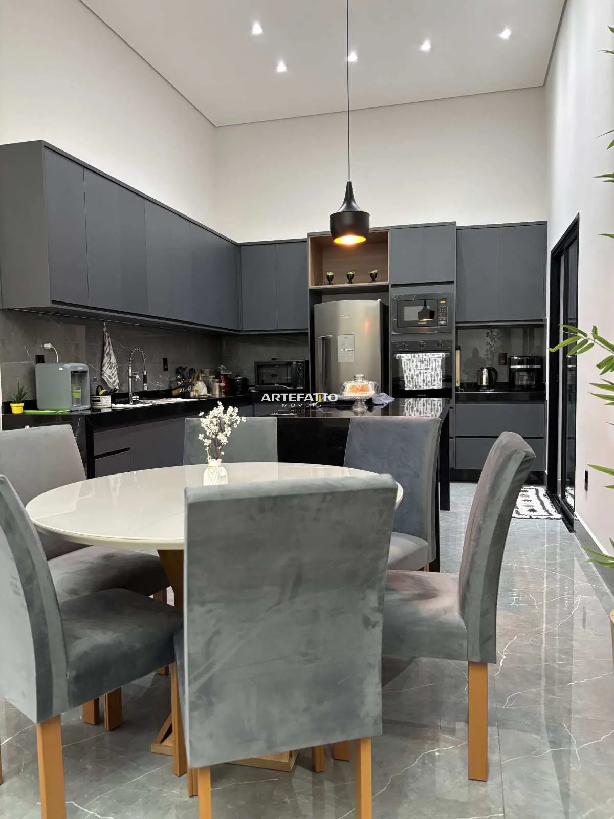 Imagem Casa à venda em Franca, Residencial Tellini, com 3 quartos, 156m2