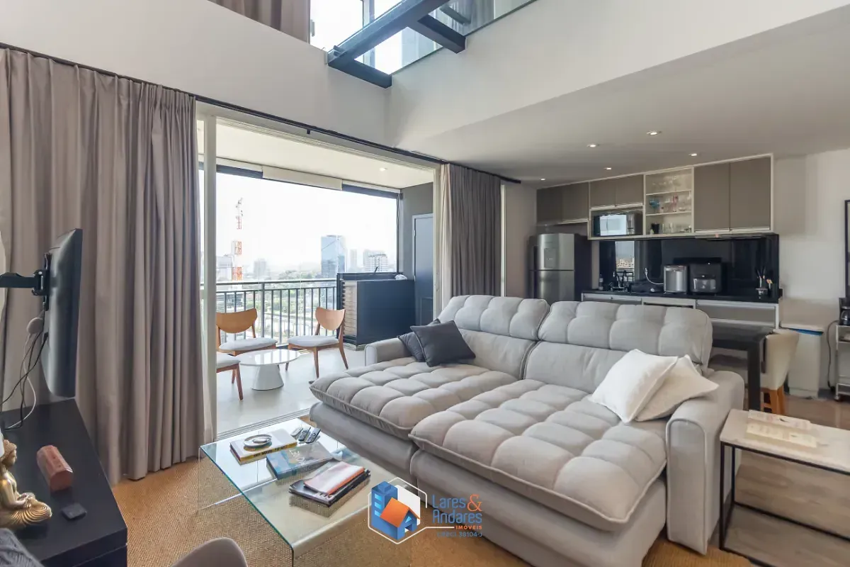 Foto do imóvel Duplex para venda em Cidade Monções com 1 quarto, sendo 1 suíte, 108m² em Rua Jean Peltier