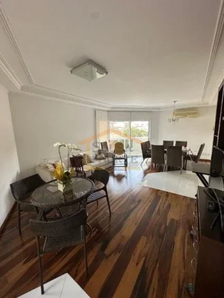 Imagem Apartamento com 160m², 3 dormitórios, sendo 3 suites todos com varanda, sala para dois ambientes, ...