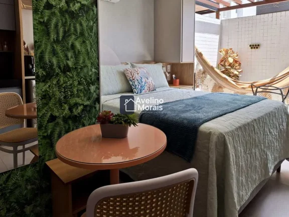 Imagem Flat à venda, no Get By Side em João Pessoa, Jardim Oceania, com 1 quarto, 24,68m2