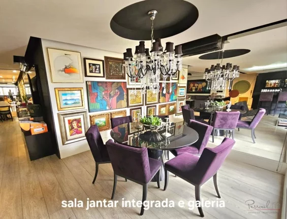 Imagem Apartamento residencial, mobiliado e decorado, com 325 m2 de área privativa, maIs 3 vagas individua...
