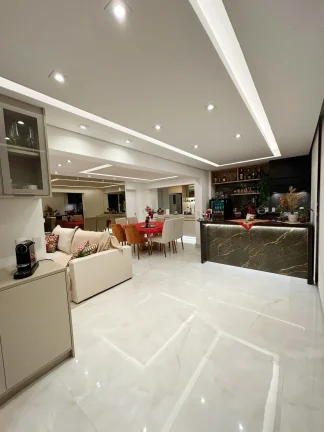 Imagem Apartamento 105M², 2Q, 2 Suítes, 3 Banheiros, 2 Vagas, 1 Lavabo, Academia, Piscina, Portaria Blindada, Salão de Festas e Jogos, Churrascaria.