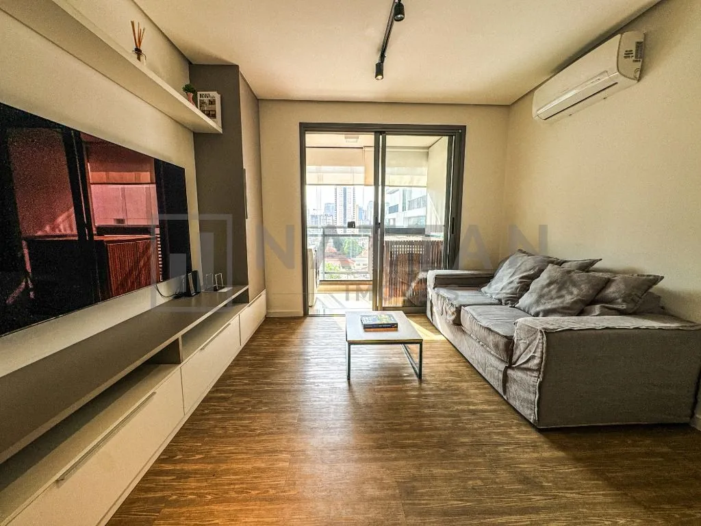Imagem Cobertura com 1 dormitório para alugar, 73 m² por R$ 8.788,29/mês - Brooklin - São Paulo/SP