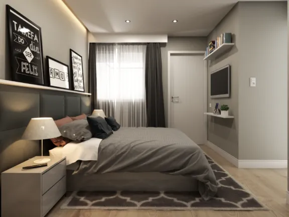 Imagem Apartamento com 2 Quartos à Venda,  em Vila Tibiriçá - Santo André