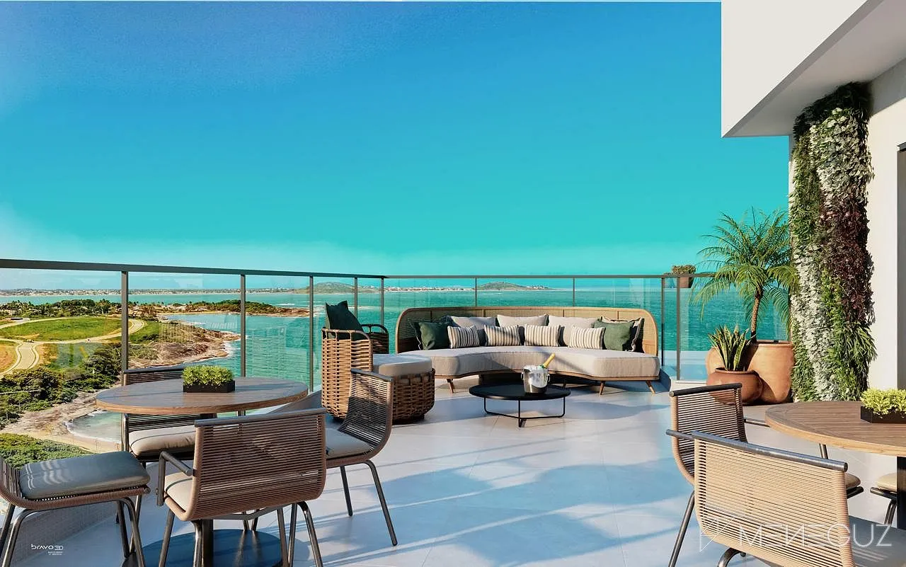 Imagem Apartamento 3 quartos a venda de frente total mar, parcelado direto