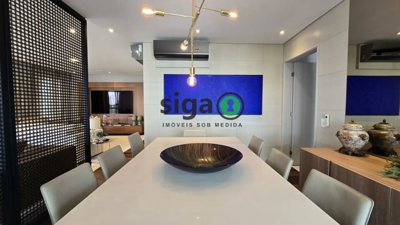 Imagem Apartamento Alto Padrão à Venda no Brooklin - 3 Suítes - 4 Vagas Fixas - Acabamento Premium