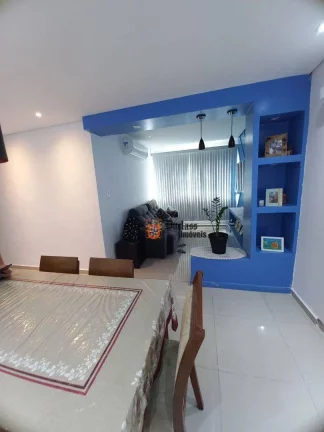 Imagem Apartamento com 2 dormitórios à venda, 79 m² por R$ 280.000 - Catiapoã - São Vicente/SP