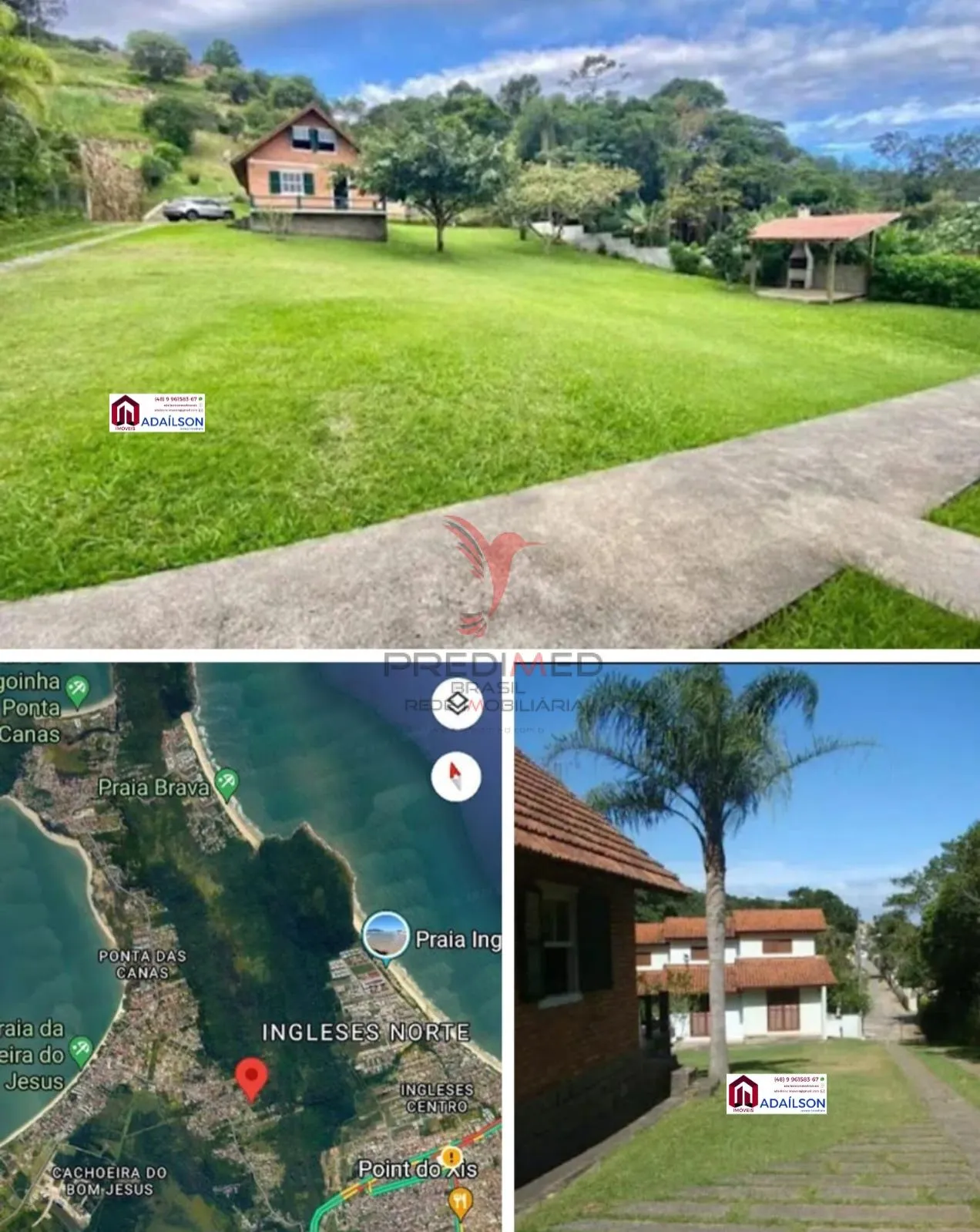 Imagem Fazenda / Sítio / Chácara com 6 Quartos à venda, 19857m² - Cachoeira do Bom Jesus Floripa