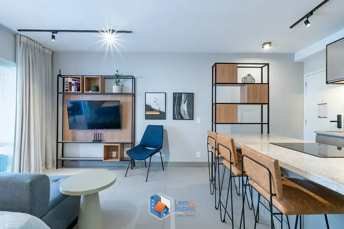 Imagem Studio para venda em Campo Belo com 1 quarto, 40m²