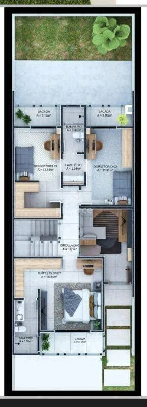 Imagem Excelente Oportunidade de Investimento em Condomínio Completo! Casa à venda no Delta Ville - Biguaçu/SC