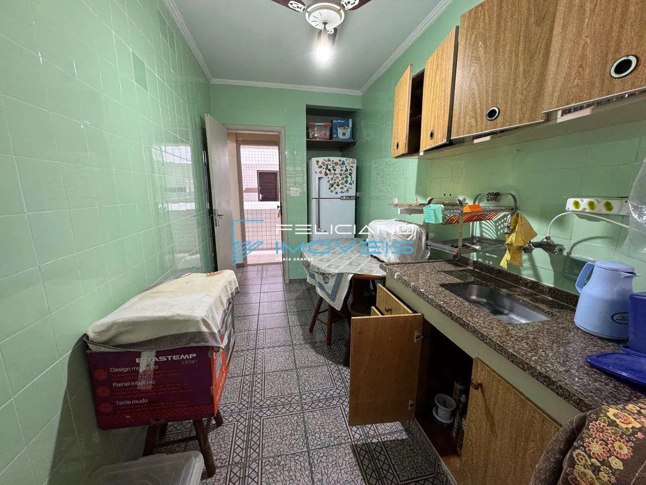 Imagem Apartamento com 2 quartos, Tupi, Praia Grande - R$ 350 mil, Cod: 7051