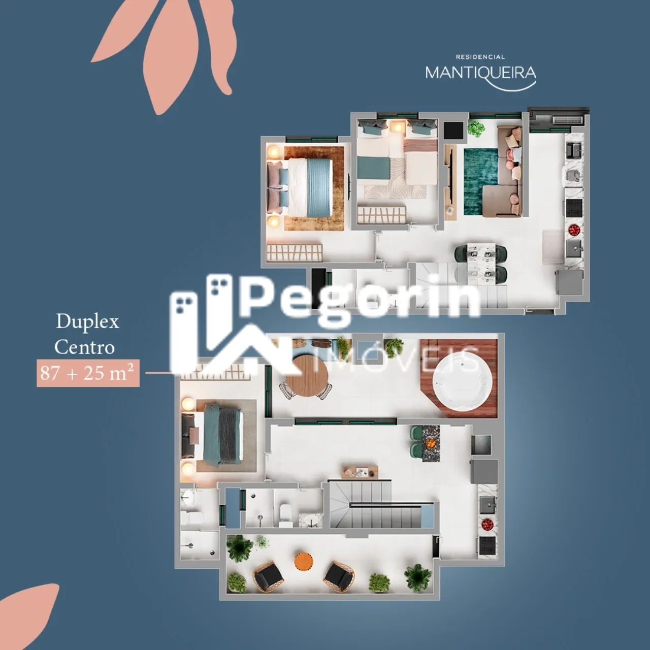 Imagem Apartamento à venda em Curitiba, Bairro Alto, com 2 quartos, 48,64m²