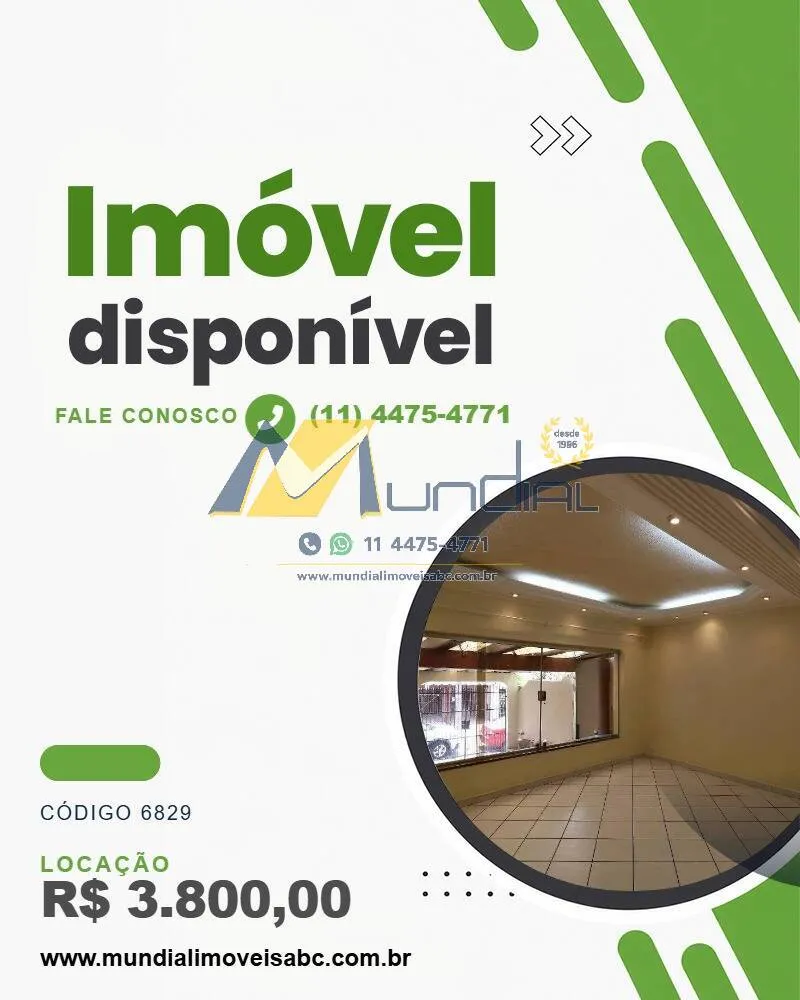 Foto do imóvel Casa para locação com 176 m², 3 quartos e 2 vagas no Campestre