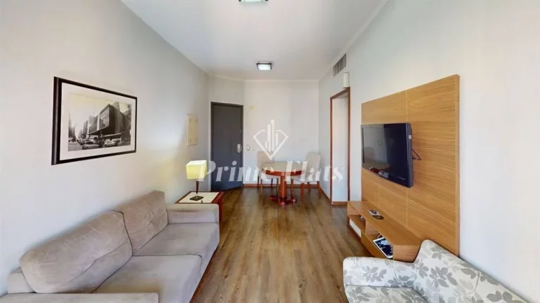 Imagem Flat disponível para locação no Hotel Massis, com 50m², 1 dormitório e 1 vaga de garagem