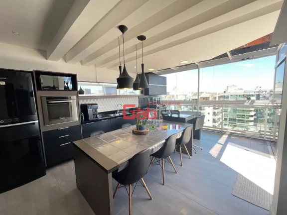 Imagem Cobertura com 3 dormitórios à venda, 182 m² por R$ 2.100.000,00 - Braga - Cabo Frio/RJ