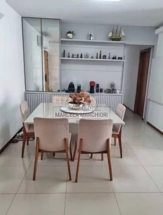 Imagem 4 quartos, suíte, vista mar, montado e decorado, lazer completo, 3 vgs