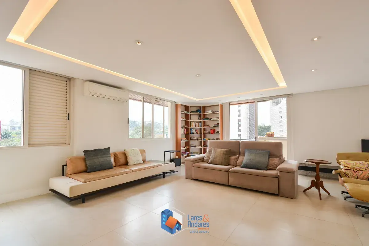 Imagem Apartamento para venda em Pinheiros com 2 quartos, sendo 2 suítes, 204m²